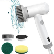 Charger l&#39;image dans la galerie, New Wireless Electric Cleaning Brush Housework Kitchen Dishwashing Brush Bathtub Tile Professional Cleaning Brush